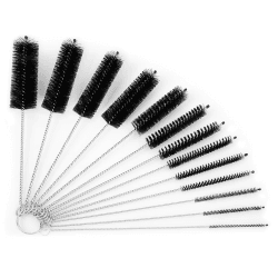 Nirox Nylon Reinigungsbürsten 13-teiliges Set - Milchschlauchbürsten spülmaschinenfest - Elastische Schlauchbürsten für kleinste Öffnungen - Strohhalm Bürste 13 Stück Angebot bei HelloDeals