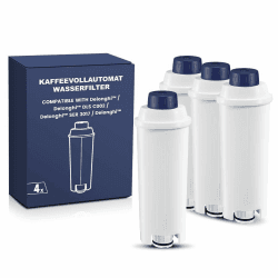 Mutital 4er-Pack Kaffeevollautomat Wasserfilter,Ersatz für Delonghi ECAM-Serie, Dinamica, Cappuccino System, Magnifica, Kompatibel mit ETAM Autentica und Verschiedener Modelle von Esam (4) 4 Stück Angebot bei HelloDeals