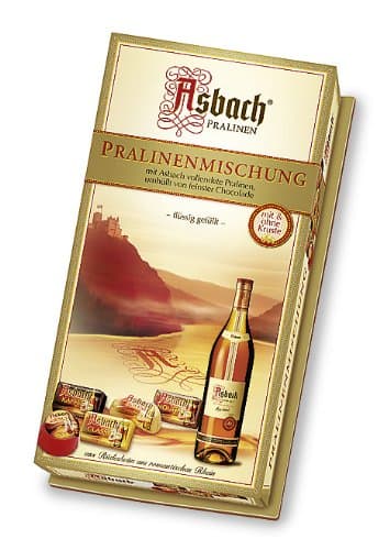 RCP Asbach Pralinenmischung, Mit und ohne Kruste, Flüssige Füllung, Alkoholhaltig, Tolles Geschenk, 2 x 125 g 125 g (2er Pack) Angebot bei HelloDeals