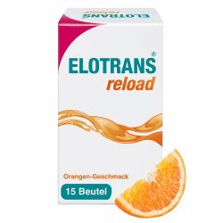 ELOTRANS reload - isotonische Elektrolyt-Glucose-Mischung - Nahrungsergänzungsmittel mit Magnesium, Kaliumchlorid, Cholin und B-Vitaminen - 1 x 15 Beutel 1 x 15 Beutel Orange Angebot bei HelloDeals