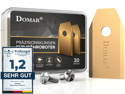 Langlebige Mähroboter Messer inkl. Schrauben I Verbesserte Messer kompatibel mit Rasenrobotern von Husqvarna Automower, Gardena, Yard Force I 30 Ersatzmesser Klingen Für Husqvarna & Gardena Angebot bei HelloDeals