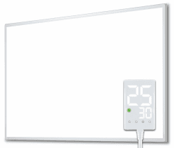 Heidenfeld Infrarotheizung HF-HP100-3 | 𝟭𝟬 𝐉𝐀𝐇𝐑𝐄 𝐆𝐀𝐑𝐀𝐍𝐓𝐈𝐄 - 600 Watt - Bis 16 m² - Infrarot Heizkörper - Elektroheizung mit Thermostat - Überhitzungsschutz (HF-HP100-3 600 Watt) Hf-hp100 600 Watt Angebot bei HelloDeals