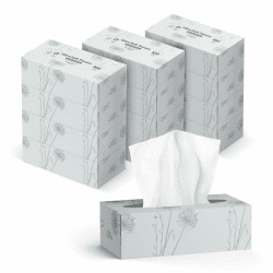 by Amazon 4-lagige Kosmetiktücher, 1200 Blatt, (12 Packungen à 100 Blatt) 4-lagige 100 stück (12er Pack) Angebot bei HelloDeals