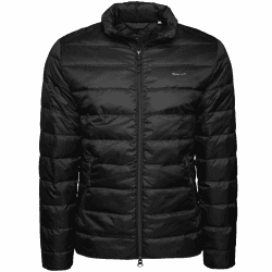GANT Herren Light Down Jacket Jacke S Schwarz Angebot bei HelloDeals