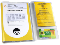 OLGS U-Heft Hülle transparent 3-teilig | Uhefthülle für Kinderuntersuchungsheft aus Kunststoff | Schutzhülle mit Fach für Impfpass, Untersuchungsheft Hülle zur Geburt für Baby & Kinder (Blanko 1 Stk.) Angebot bei HelloDeals