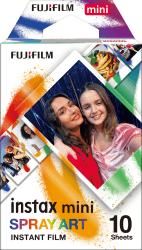 INSTAX Mini Film Spray Art WW1, bunt, Einzelpackung 1 Pack 10 shot, Spray Art Angebot bei HelloDeals