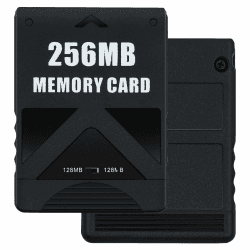 Mcbazel 256MB Gaming-Speicherkarte Memory Card für PS2 Konsole Schwarz 256MB Angebot bei HelloDeals