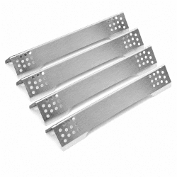 Uniflasy Edelstahl Brennerabdeckung 40,2 cm, 4 Stück, kompatibel mit Rösle Videro G4/G4-S, G3/G3-S, G2/G6 und Sansibar, Flammenverteiler Hitzeschild Gasgrill Ersatzteil, Premium Grill Kit 92072-4SS | Rösle Videro G4/G4-S Angebot bei HelloDeals
