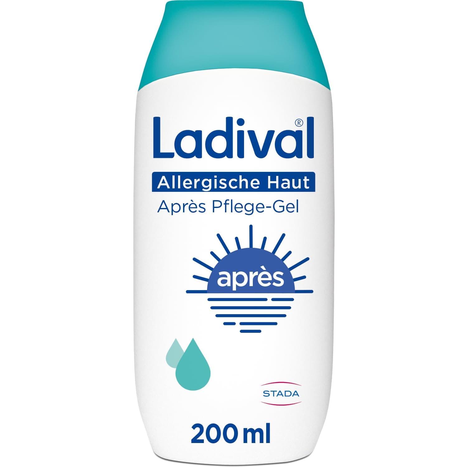 Ladival Allergische Haut Après Pflege-Gel, After Sun Repair bei Sonnenallergie oder Mallorca-Akne, kühlt und pflegt nach der Sonne, spendet intensiv Feuchtigkeit, für Erwachsene & Kinder, 200ml Angebot bei HelloDeals