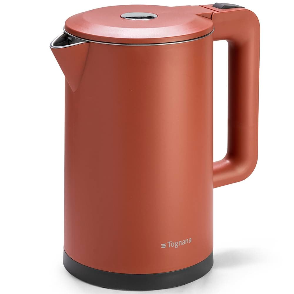 Tognana Iridea, kabelloser Wasserkocher 1,7 l, Kunststoff-Edelstahl, rot 1.7 Liter Rot Angebot bei HelloDeals