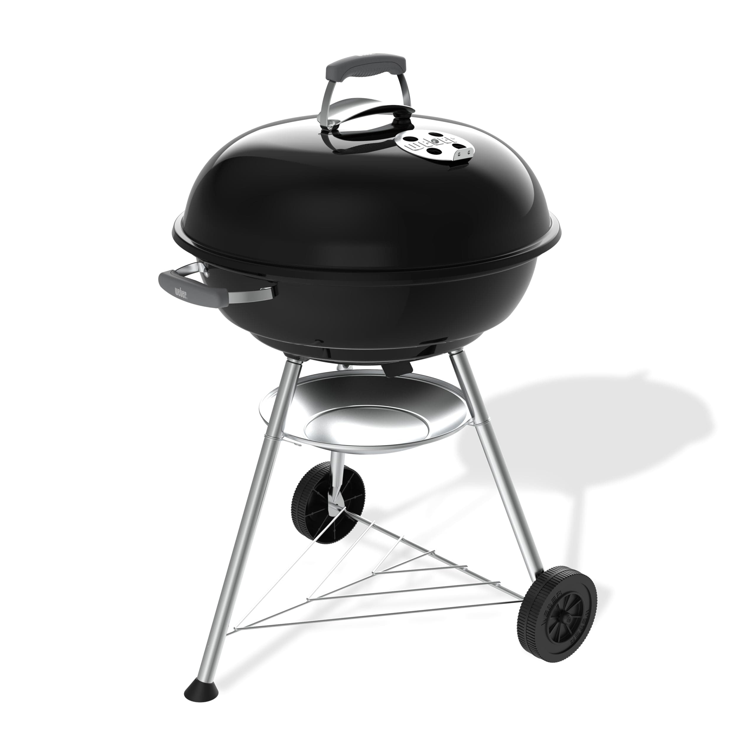 Weber Compact Kettle Holzkohlegrill 57 cm mit Stand und Rädern Compact 2026 57cm Angebot bei HelloDeals