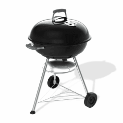 Weber Compact Kettle Holzkohlegrill 57 cm mit Stand und Rädern Compact 2026 57cm Angebot bei HelloDeals