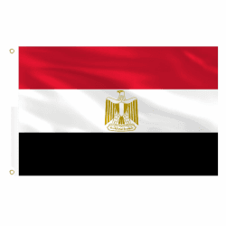 AhfuLife Ägypten Flagge 150 x 90 cm, 1 Stück Große Ägyptische Nationalflaggen Doppelseitig mit Messingösen für WM 2026 Footβall Party Feiern, Nationalfeiertag 150 x 90cm - 1Stück Ägypten Flagge Angebot bei HelloDeals