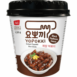 Yopokki Instant Topokki Jiajiang - 12 x 120 g - Reiskuchen Angebot bei HelloDeals