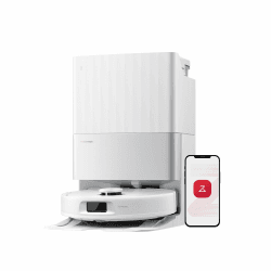 roborock Qrevo S5V Saugroboter mit Wischfunktion&Hebarem Wischmopp, 12.000Pa Saugkraft, Zero-Tangle System, Warmlufttrocknung, Intelligente Hindernisvermeidung, Multifunktions-Dockingstation (Weiß) Roborock Qrevo S5v Weiß Angebot bei HelloDeals