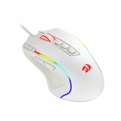 Redragon M612 RGB-Gaming-Maus, 8000 DPI kabelgebundene optische Maus mit 11 programmierbaren Tasten und 5 Modi mit RGB, Software unterstützt DIY-Tastenkombinationen, Schnellfeuertaste Kabelgebunden Weiß Angebot bei HelloDeals