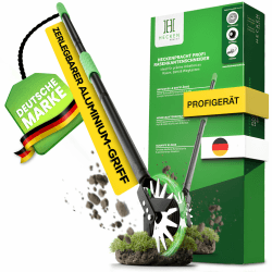 Heckenpracht® Profi Rasenkantenschneider mit höhenverstellbaren ergonomischen Stiel | Kantenschneider für perfekte Rasenkanten & müheloses Arbeiten | Rasenkantentrimmer mit patentiertem Design Angebot bei HelloDeals