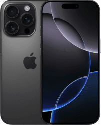 Apple iPhone 16 Pro, 128GB, Titan Schwarz (Generalüberholt) Titan Schwarz 128GB Angebot bei HelloDeals