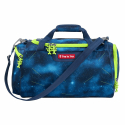 Step by Step Sporttasche „Starship Galactus“, blau, mit Nasswäschefach, Abnehmbarer Tragegurt, Verstellbarer Schultergurt, für Jungen 1. Klasse, 13L Starship Galactus - Blau Angebot bei HelloDeals
