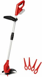 Einhell Rasentrimmer GC-CT 18/24 Li – Solo Power X-Change (18 cm, Li-Ion, 24 cm Schnittbreite, Einstellbarer Teleskop-Führungsholm, inkl. 20 Kundststoffmesser, Flowerguard, ohne Akku) ohne Akku und Ladegerät inkl. 20 Kunststoffmesser Angebot bei HelloDeals