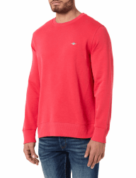 GANT Herren Reg Shield C-Neck Sweat Sweatshirt M Rose Red Angebot bei HelloDeals