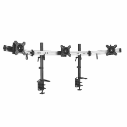 HFTEK 3-Fach Monitorarm - Tischhalterung für 3 Bildschirme von 15 – 27 Zoll mit VESA 75/100 (MP230C-N) Angebot bei HelloDeals