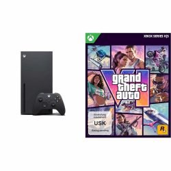 Xbox Series X (Zertifiziert generalüberholt) + GTAVI Code-in-a-Box Angebot bei HelloDeals