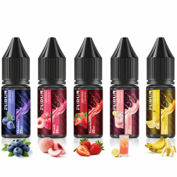 FURUN Aromakonzentrat Set 5 x 10 ml, Lebensmittelaroma für DIY-Getränke | 5 Sorten: Erdbeere, Blaubeere, Banane, Pfirsich, Pink Lemonade. Hochdosiertes Aroma, einfach zu mischen Angebot bei HelloDeals