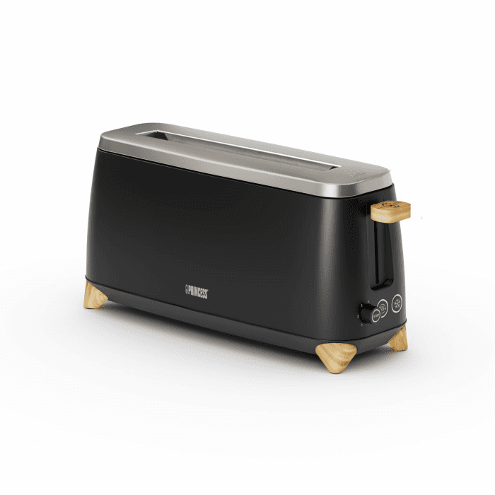 Princess Toaster Pure – Für 2 Scheiben gleichzeitig – 7 einstellbare Bräunungsstufen – Abbruch-, Aufwärm- und Auftautaste – 800-1000 W – Schwarz Angebot bei HelloDeals