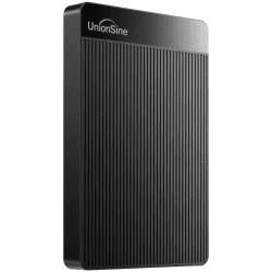 UnionSine Externe Festplatte 500GB ultradünn tragbar 2,5 Zoll USB 3.0, SATA, Festplattenspeicher für PC, Mac, Desktop-Computer, Laptop, Wii U, Xbox, PS4 (Schwarz) HD2510 500GB Schwarz Angebot bei HelloDeals