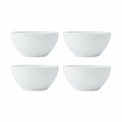 MIKASA Chalk Snack-Schalen aus Porzellan, 10 x 5 cm, in Geschenkbox Angebot bei HelloDeals