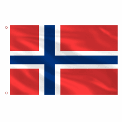 AhfuLife Norwegen Flagge 150 x 90 cm, 1 Stück Große Norwegisch Nationalflaggen Doppelseitig mit Messingösen für WM 2026 Footβall Party Feiern, Nationalfeiertag 150 x 90cm - 1Stück Norwegen Flagge Angebot bei HelloDeals