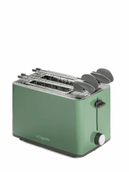 Tognana Iridea Wireless Toaster mit Doppelstecker und Krümelsammler, Salbeigrün Angebot bei HelloDeals