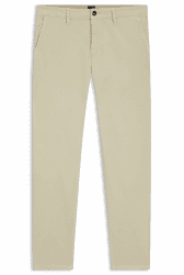 BOSS Herren Trousers_Flat Chino_Tapered 10242156 01 34W / 32L Light Beige271 Angebot bei HelloDeals