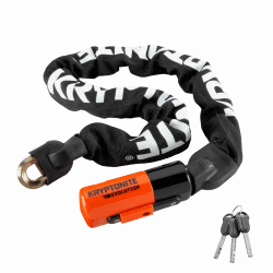 Kryptonite Evolution 1090, Kettenschloss mit integriertem Schlosskopf, 10mm gehärteter Manganstahl, Sicherheitslevel 8/10, für Fahrräder, E-Bikes, Roller und Motorräder, 2,77 kg, Länge 90 cm EVOLUTION SERIES 4 1090 Angebot bei HelloDeals