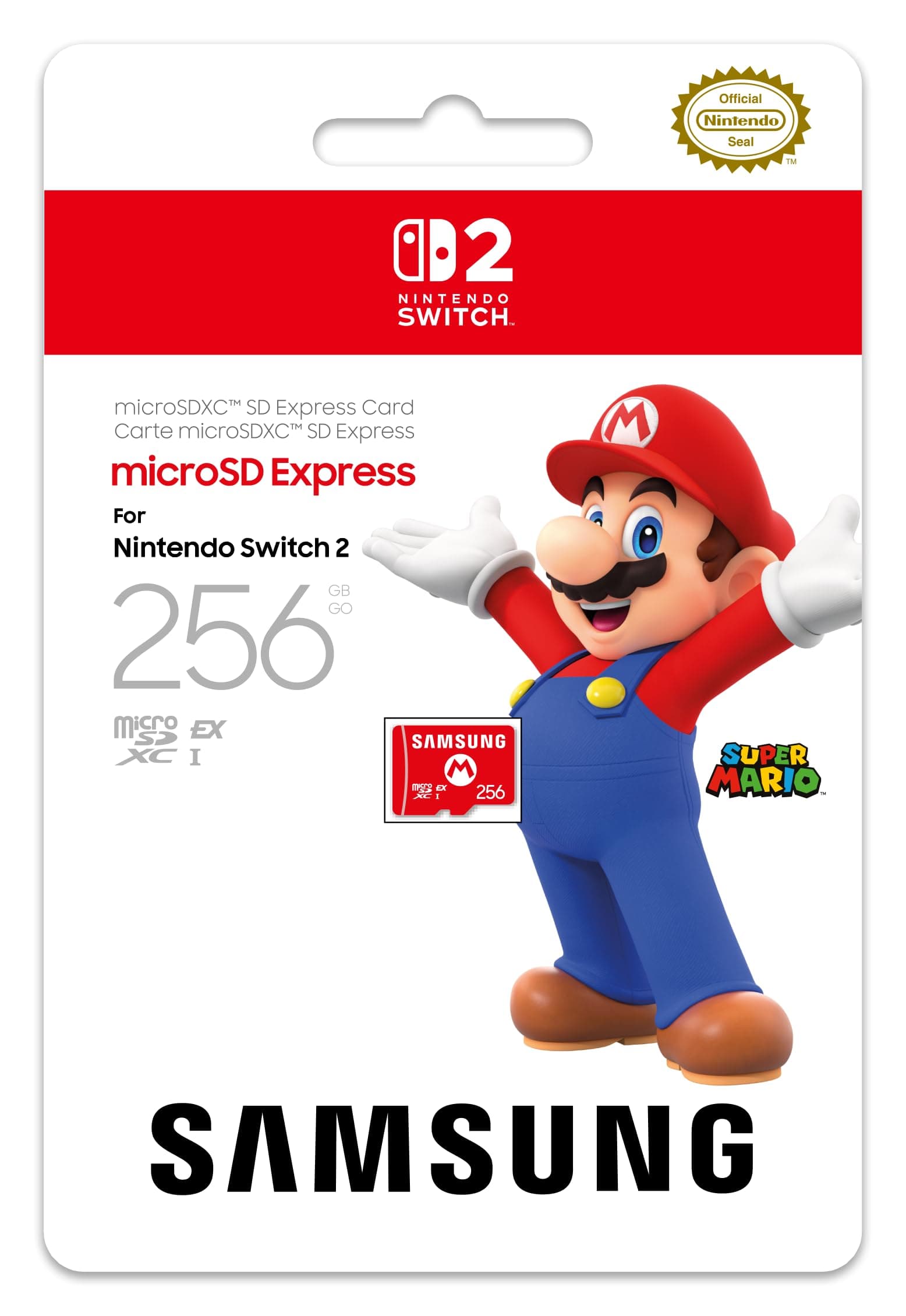 256 GB Samsung microSD Express Card (Nintendo Edition) Angebot bei HelloDeals