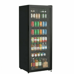 METRO Professional Getränkekühlschrank GSC4240B, 237 L, 110 W, 6 verstellbaren Einlegeböden, LED-Innenbeleuchtung, schwarz Schwarz 237 L Angebot bei HelloDeals