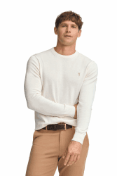 Polo Club Strickpullover mit Zopfmuster mit Rigby Go-Logo - Herren - 100% Baumwolle 3XL Ocre-dunkelbraun Angebot bei HelloDeals