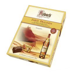 RCP Asbach Pralinen Zarte Fläschchen mit Kruste – 1 x 310 g – Zartbitter-Schokolade mit Asbach Füllung 310 g (1er Pack) Angebot bei HelloDeals
