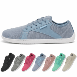 SAGUARO Unisex Knit Barfußschuhe mit Breiter Zehenbox und Zero-Drop Solhe, Luck Ⅰ, Gr. 36-48 40 EU Blau Angebot bei HelloDeals