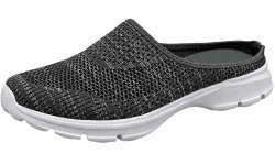 Sisttke Hausschuhe Damen Herren Clogs Slip On Pantoffeln Sommer Outdoor Atmungsaktiv Bequeme Gartenschuhe rutschfest Schlupfschuhe Sabots 48 EU Grau Jj Angebot bei HelloDeals