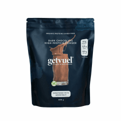 Protein Pulver Dark Chocolate – 600g | 21g pflanzliches Protein | nur 0,8g Zucker | vegan, glutenfrei | mit echtem Kakaopulver & Monkfruit | ohne künstliche Aromen Angebot bei HelloDeals