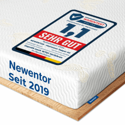 Newentor® Matratzen Topper 180x200cm H2, Matratzentopper 180x200 Schlafsofa Bett, Mattress Topper 180x200 Boxspringbett Öko-Tex Zertifiziert Bezug Kaltschaum 5CM Höhe 180 x 200 cm H2 - bis 80KG Angebot bei HelloDeals