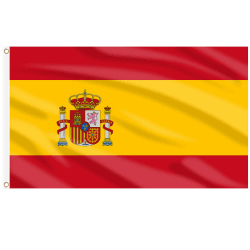 AhfuLife Spanien Flagge 150 x 90 cm für WM 2026, 1 Stück Spanische Fahne Leuchtenden Farben mit Messing-Ösen, Spanien Fahne für Eurovision Euro Fußball EM Olympische Nationaltag Party Bar Deko 150 x 90cm - 1Stück Spanien Flagge Angebot bei HelloDeals