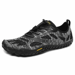 SAGUARO Unisex Barfußschuhe Outdoor Barfussschuhe rutschfest Minimalistische für Alltag Training Walking ReisenGr.36-48 36 EU Hellschwarz Angebot bei HelloDeals