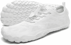 SAGUARO Unisex Barfußschuhe Traillaufschuhe Schnell Trocknend Wassersportschuhe, Gr. 36-50 42 EU Weiß Angebot bei HelloDeals