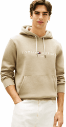Tommy Hilfiger Herren Hoodie Tommy Logo mit Kapuze L Green (Keystone) Angebot bei HelloDeals