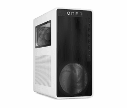 Omen 16L Gaming Desktop PC, Intel Core Ultra 5 225F, 16 GB DDR5 RAM, 1 TB SSD, NVIDIA GeForce RTX 5060 Ti, Windows 11 Home, RGB-Beleuchtung, Weiß Angebot bei HelloDeals