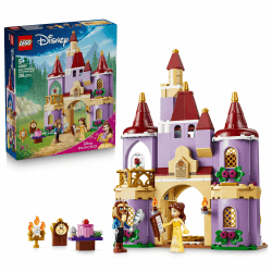 LEGO ǀ Disney Princess Das verzauberte Schloss von Belle und dem Biest - inkl. 2 Mini-Puppen und Lumière Figur - Geschenk für Mädchen ab 5 Jahren und Fans von Die Schöne und das Biest - 43289 Angebot bei HelloDeals