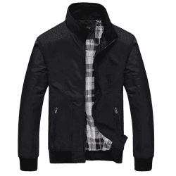Übergangsjacke Herren Leicht Bomberjacke Sportlich Elegant Softshell Jacke Übergang Blouson Sommer Business Sportjacke Mit Reißverschlusstasche Dünne Sommerjacke Herren-Jacken Für Frühling Herbst A001 Schwarz XXL Angebot bei HelloDeals